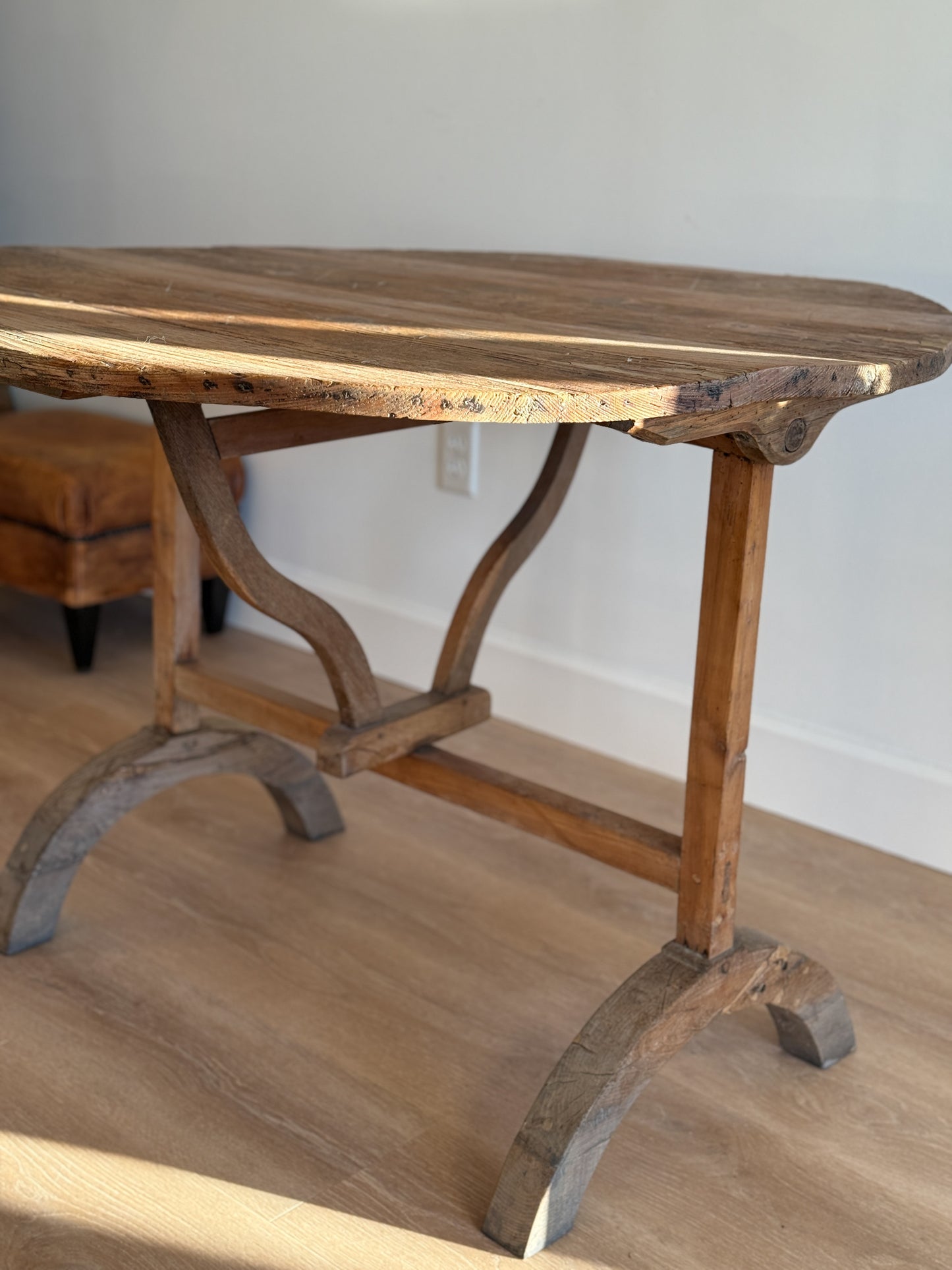 19th Century Antique French Folding Wine Table