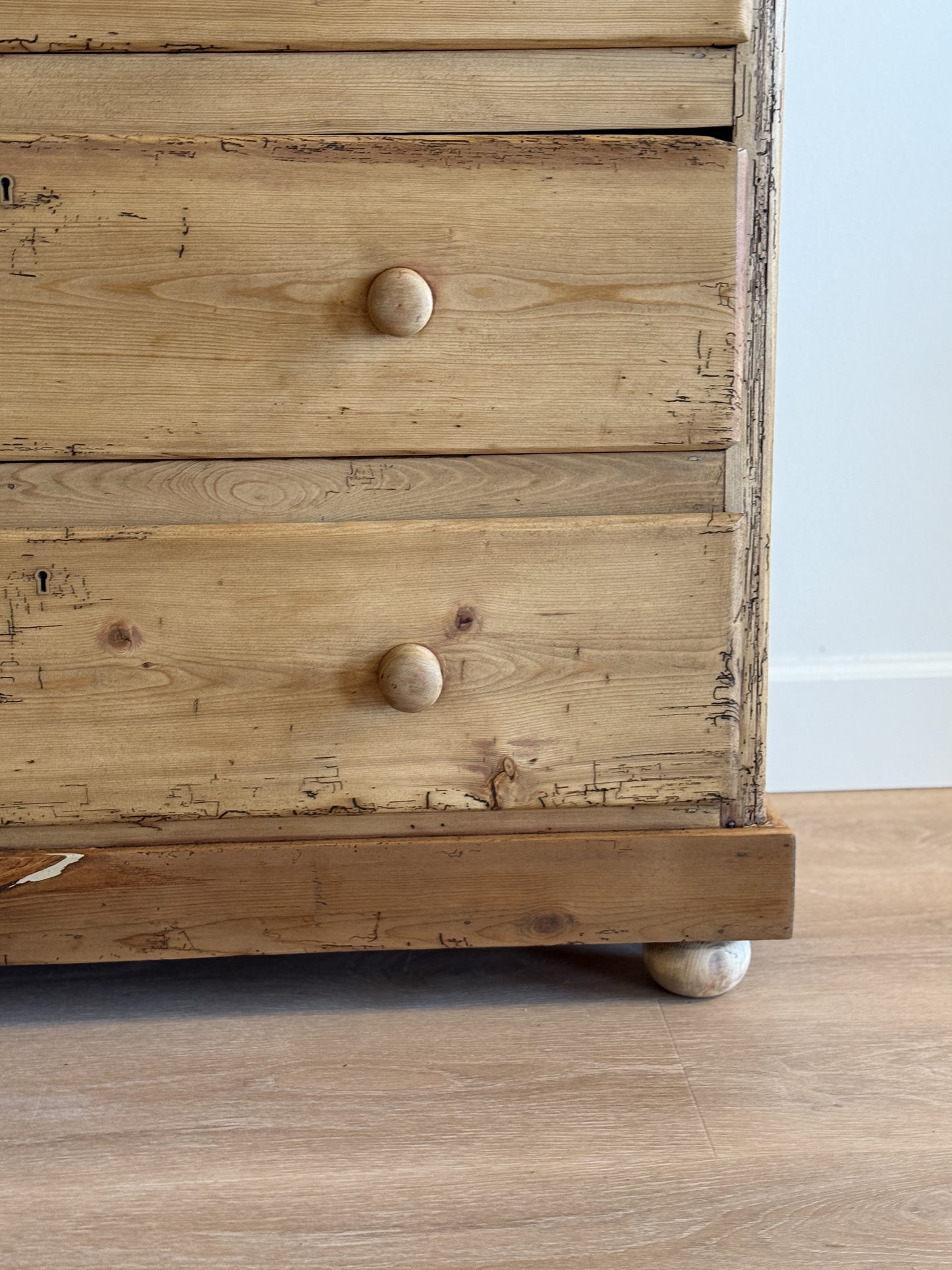 Antique English Pine Dresser