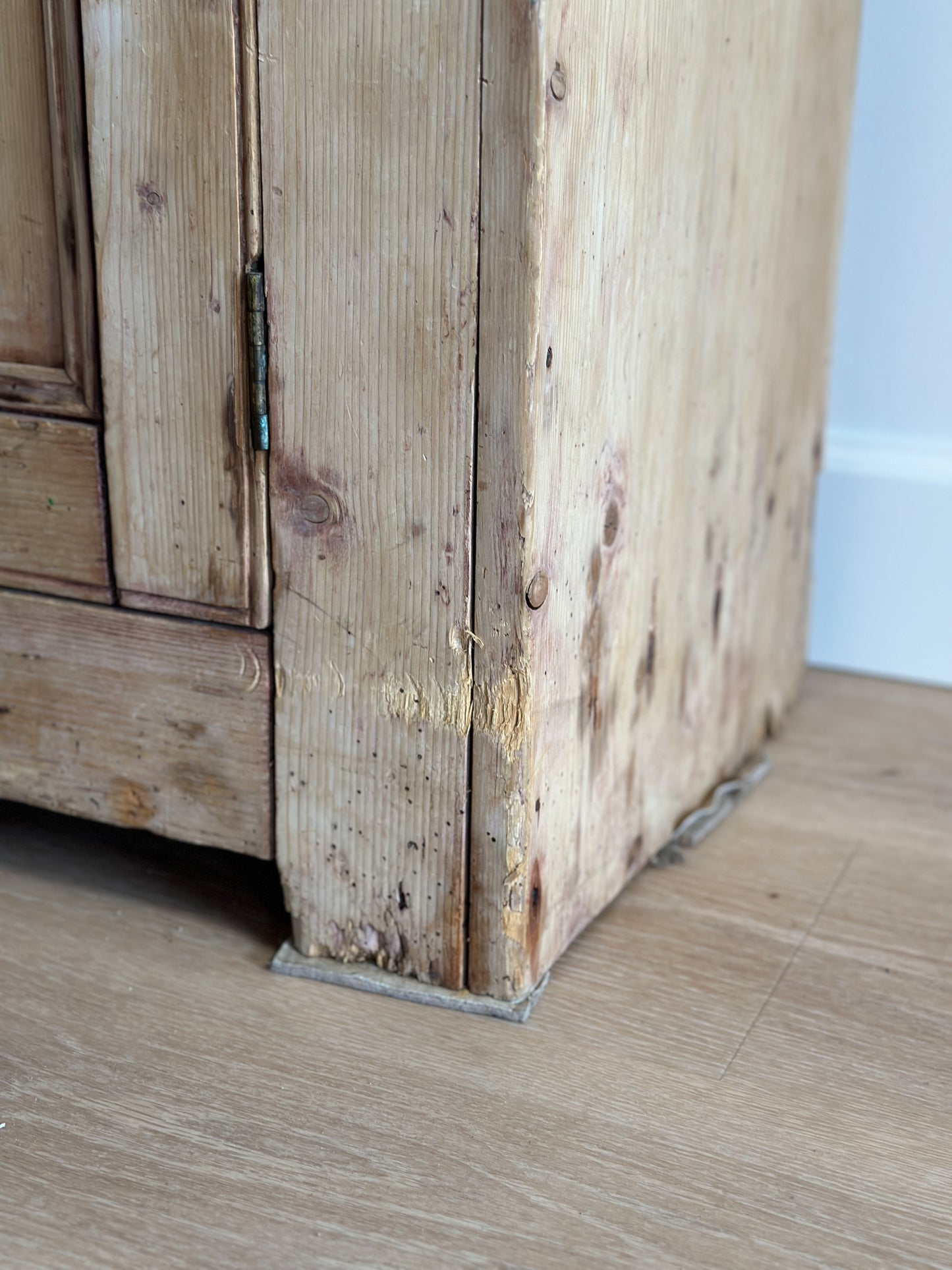 Antique 18th c. English Pine Sideboard