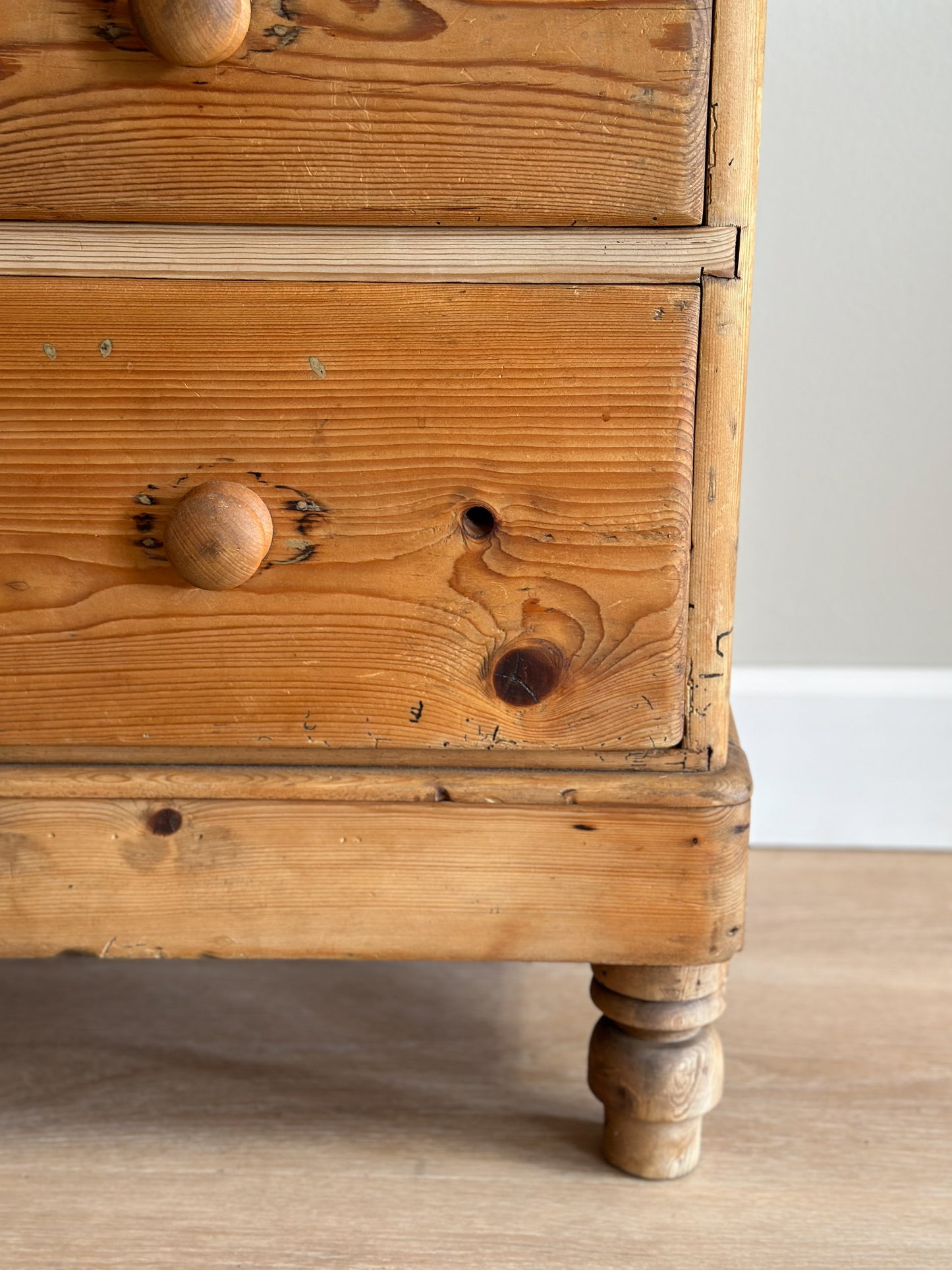 Antique European Pine Dresser