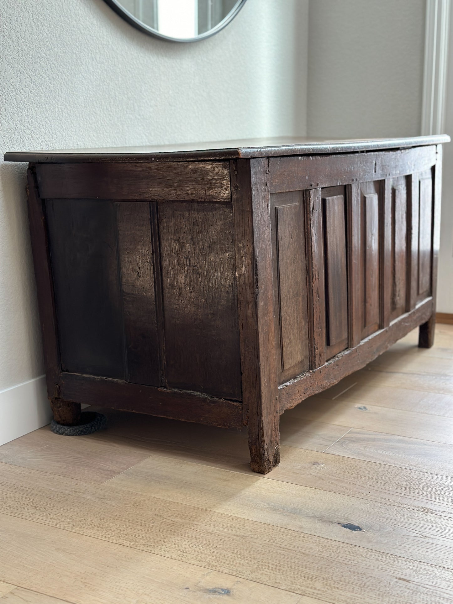 Large Antique English Trunk (1780)