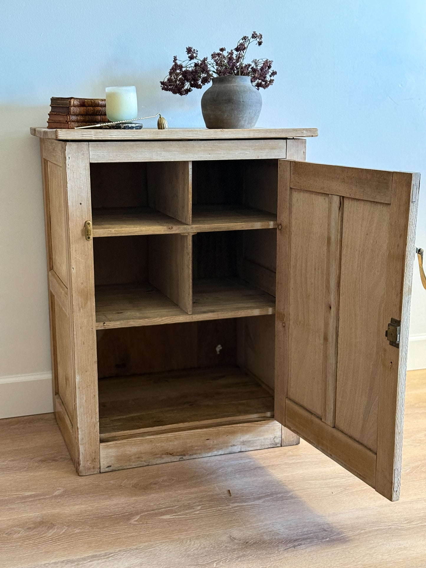 Antique English Pine Cabinet/Cupboard