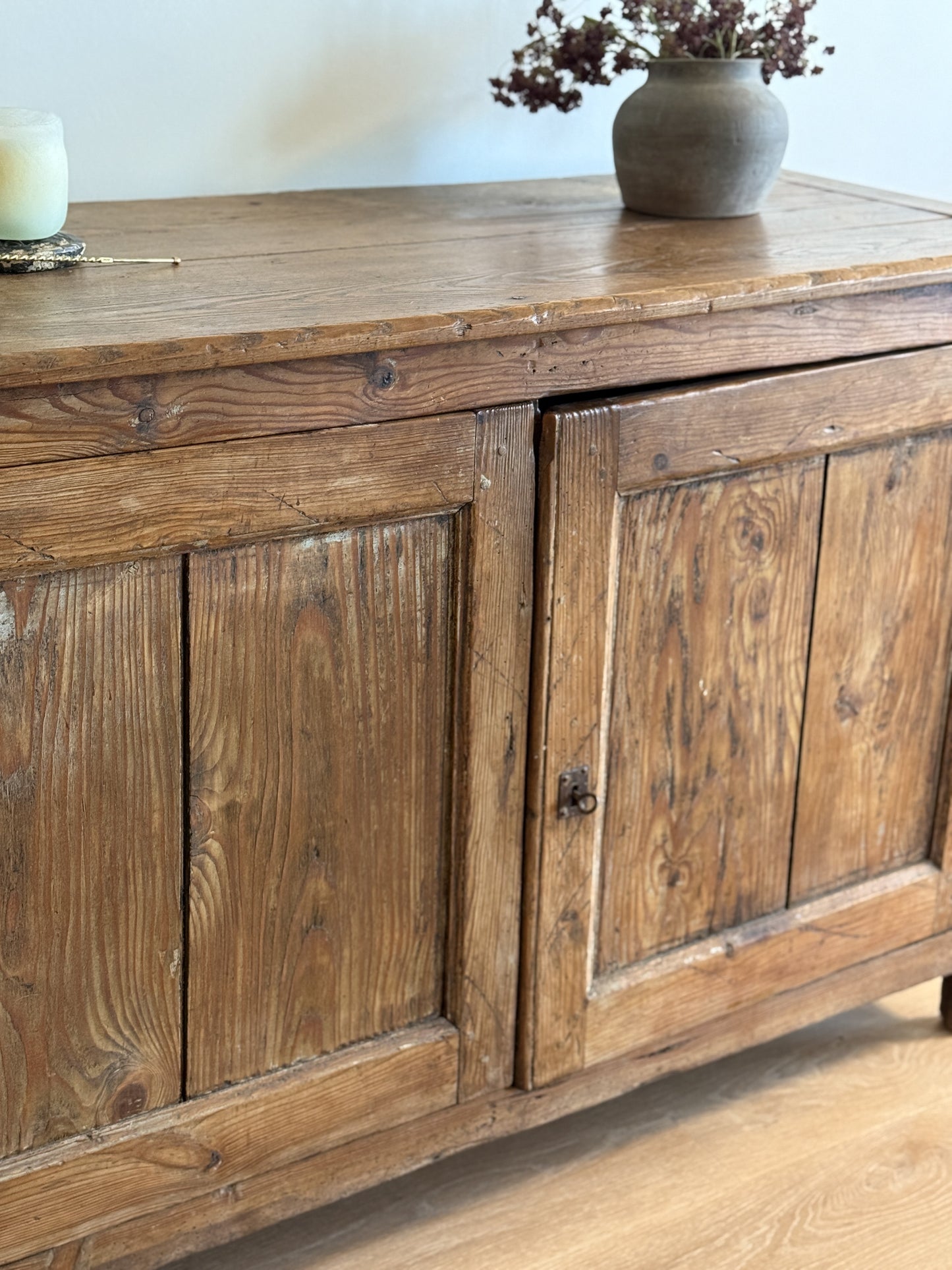 Antique French Oak Sideboard