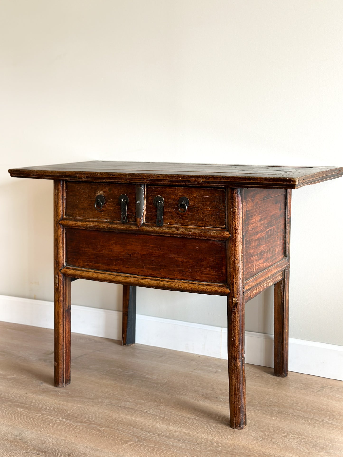 Antique Chinese Elm Console Table