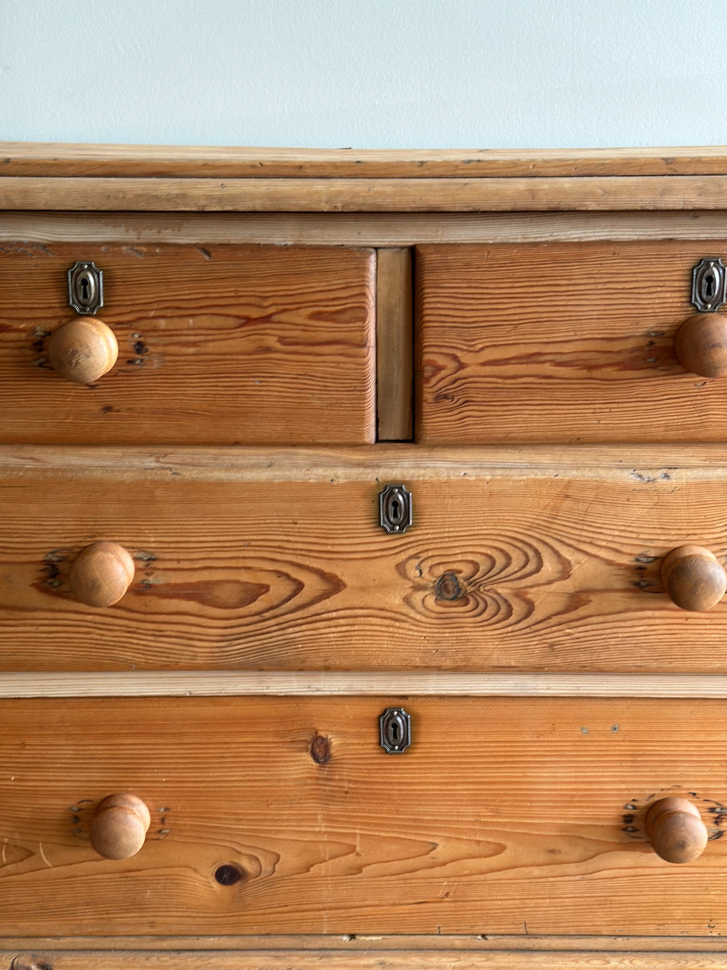 Antique European Pine Dresser