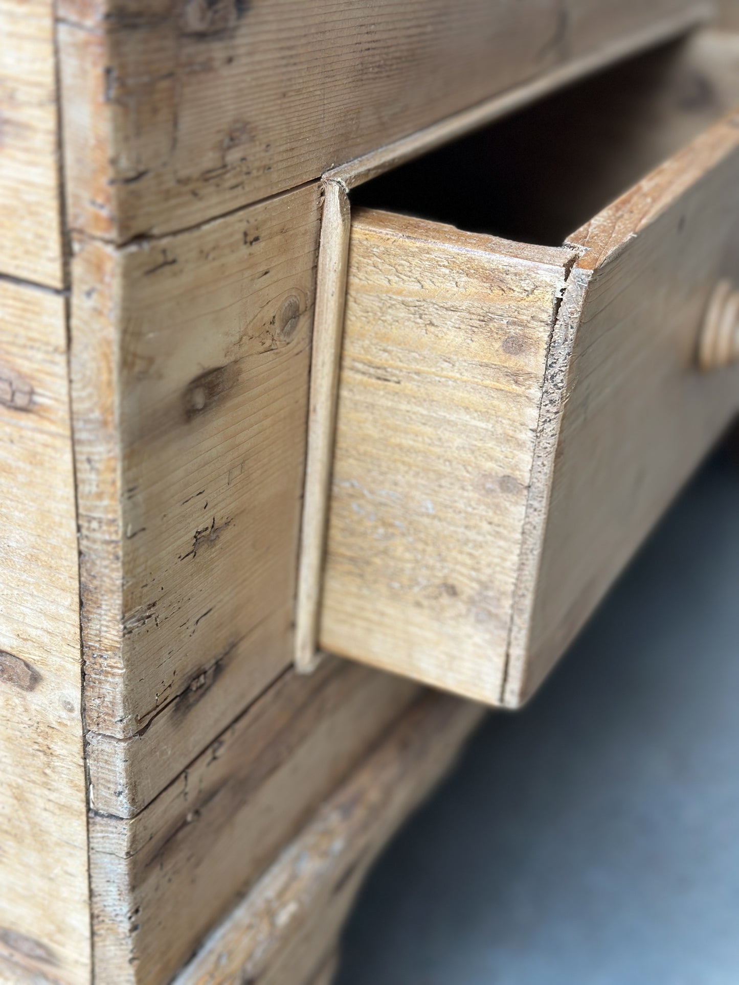 Antique Pine Chest/Trunk