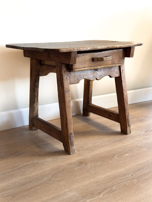 Antique Spanish End Table