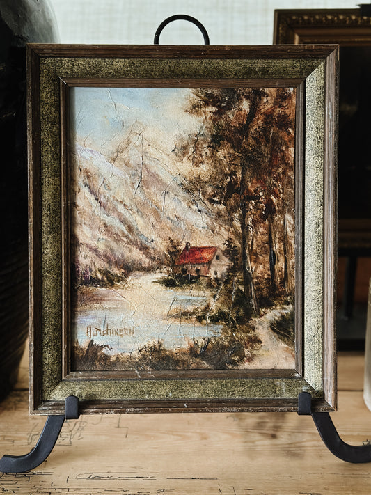 Original Antique Oil Painting