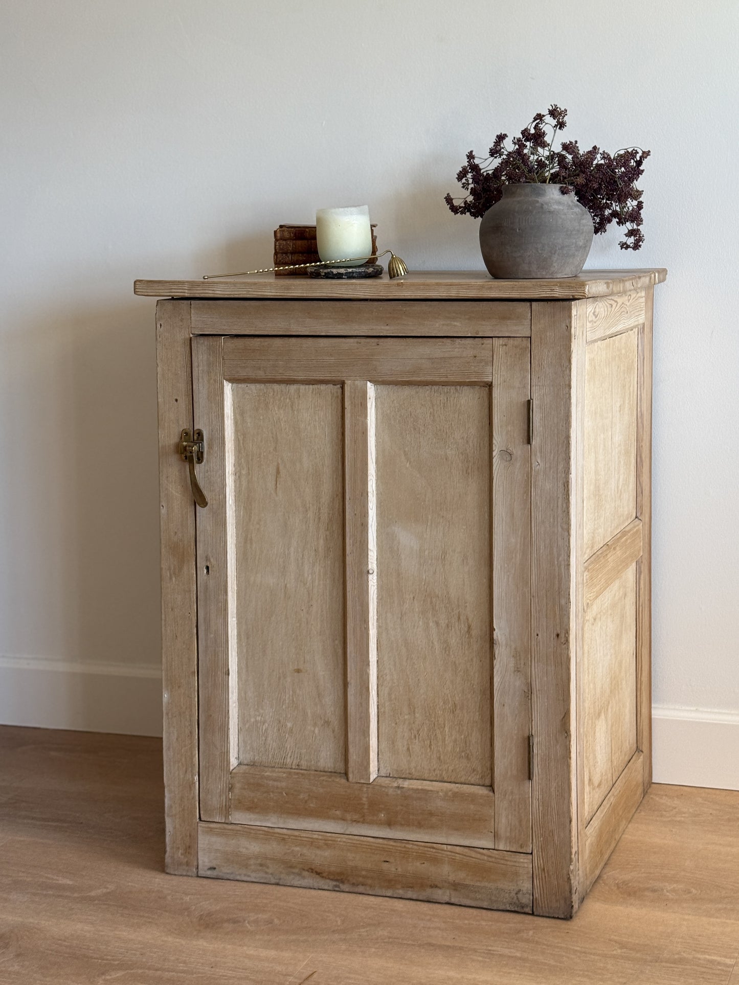 Antique English Pine Cabinet/Cupboard