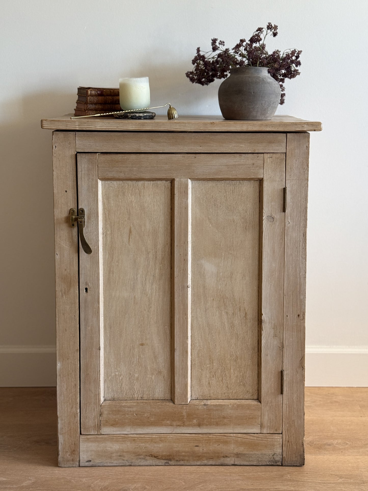 Antique English Pine Cabinet/Cupboard