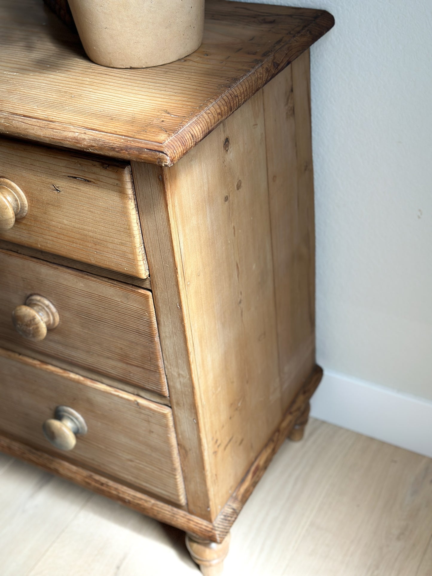 Antique English Pine Dresser