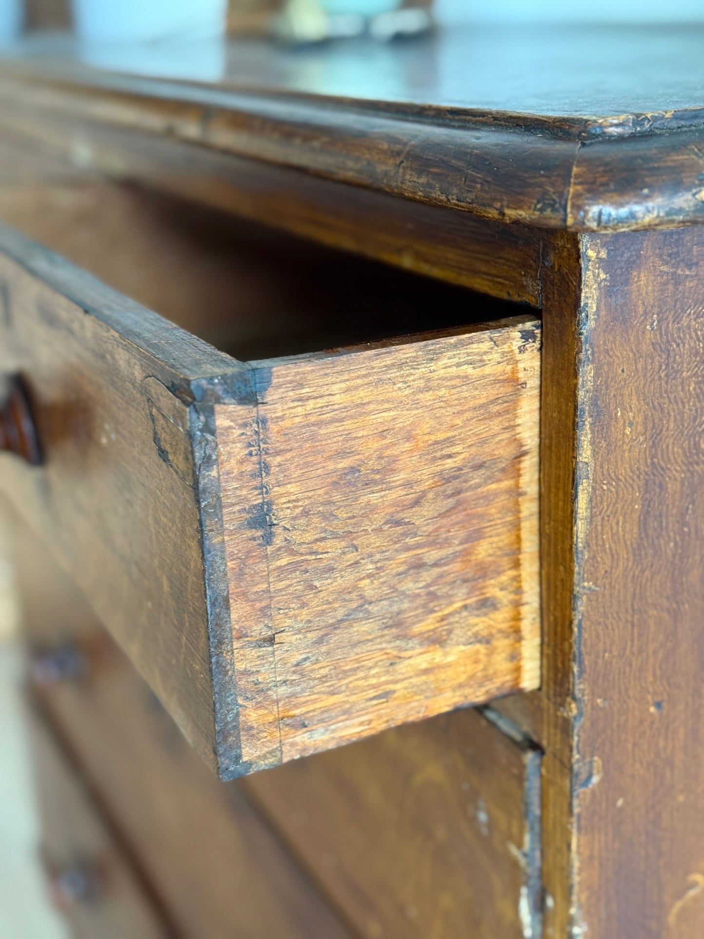 Antique English Pine Dresser