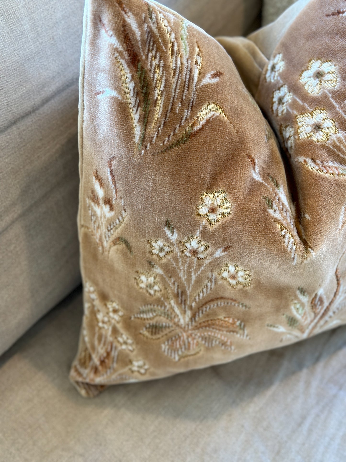 Custom Vintage Velvet Tapestry Pillows