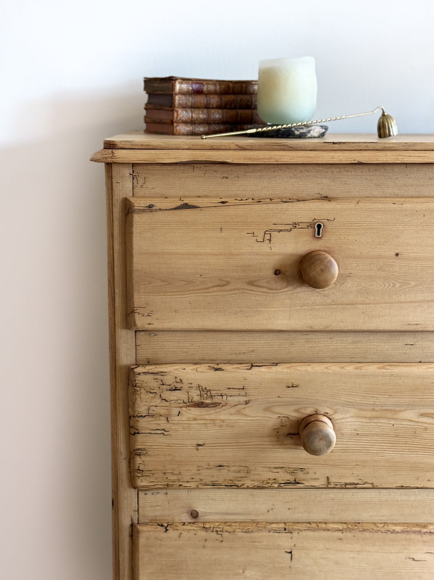 Antique English Pine Dresser