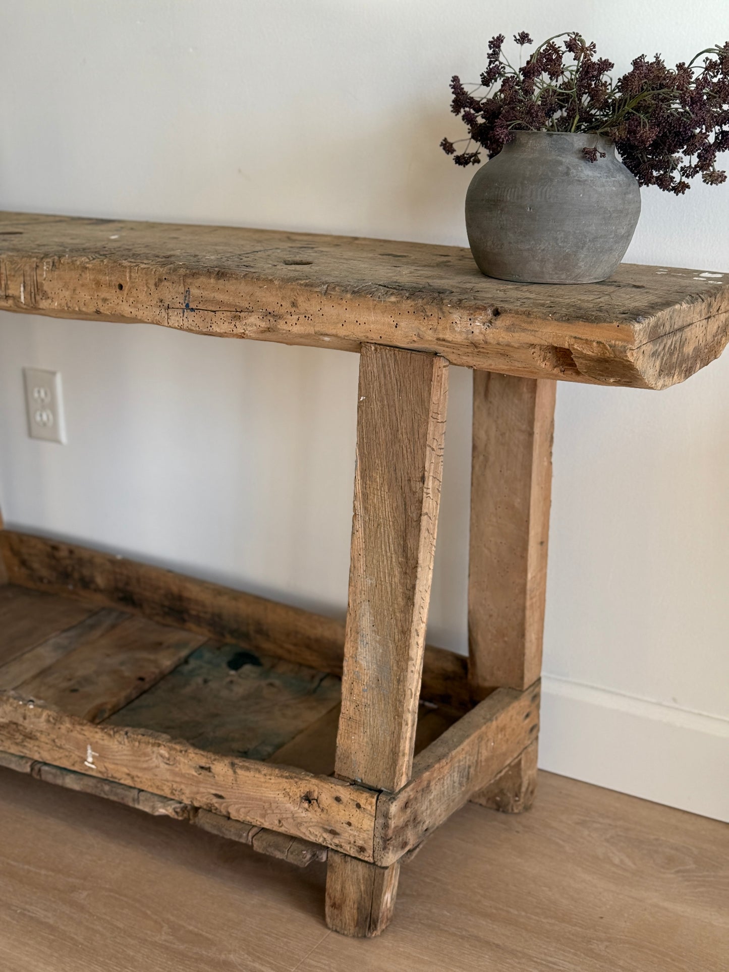 Antique 19th French Carpenter's Work Bench