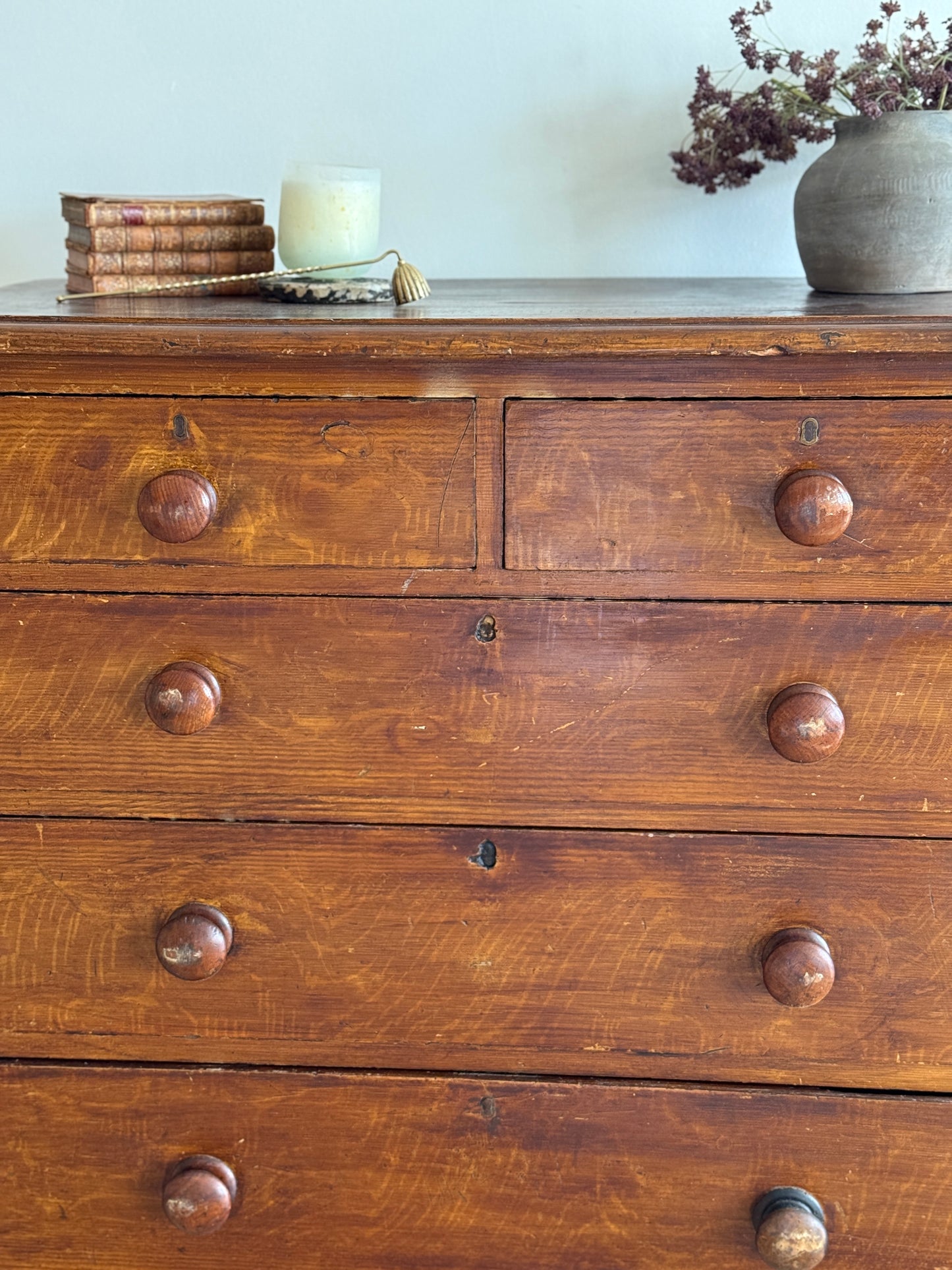 Antique English Pine Dresser