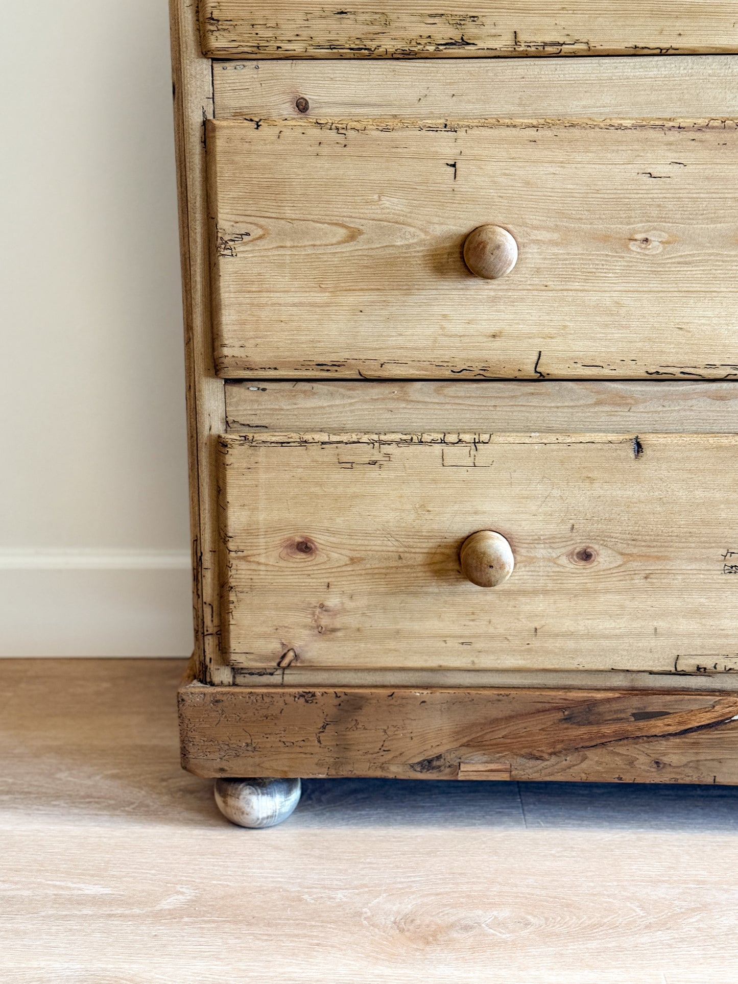 Antique English Pine Dresser