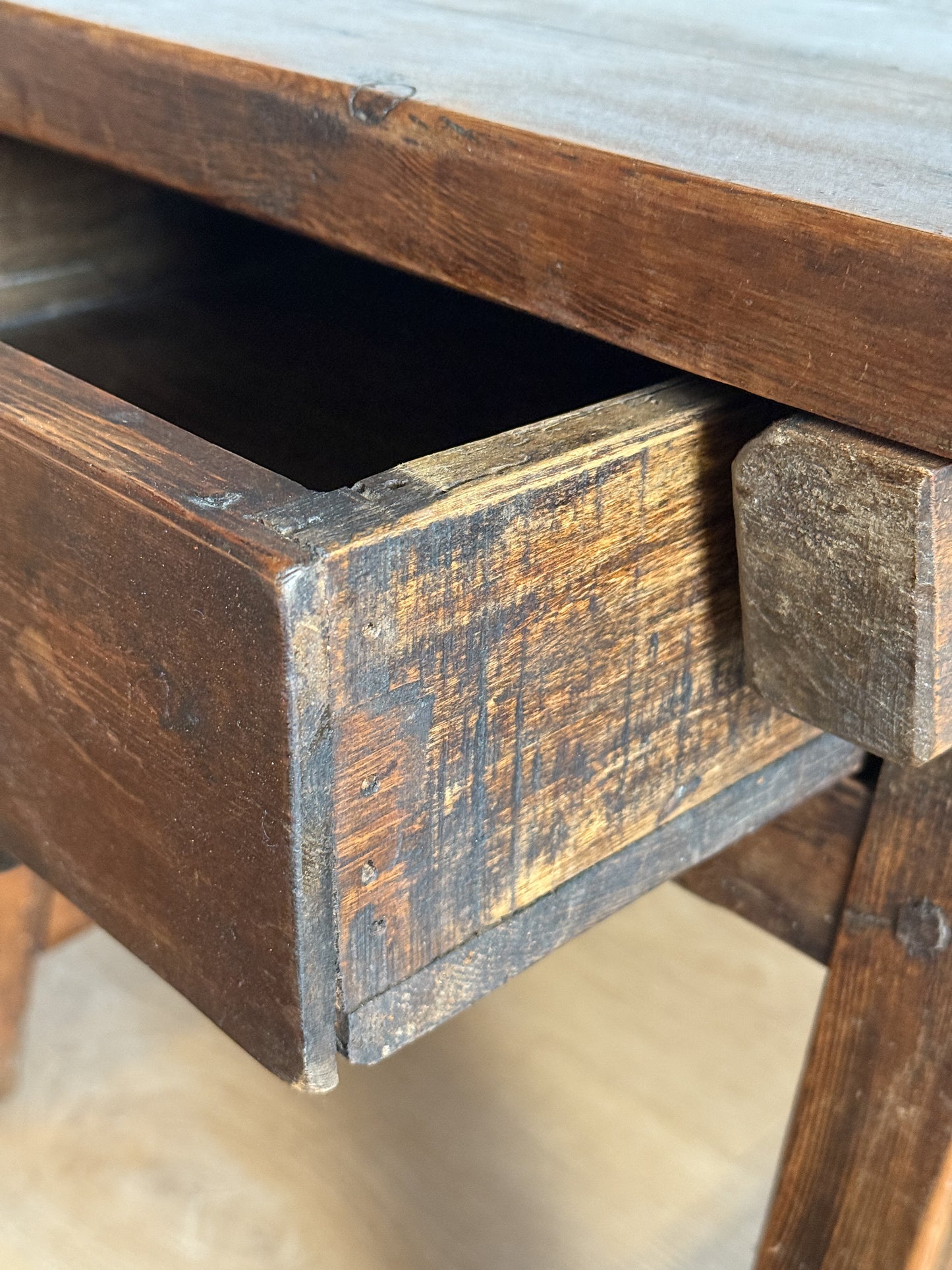 Antique French End Table