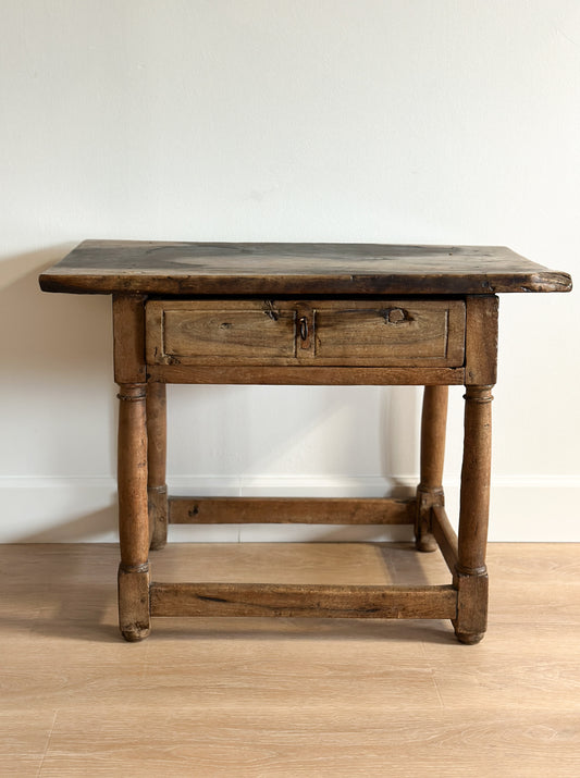 Antique Spanish End Table