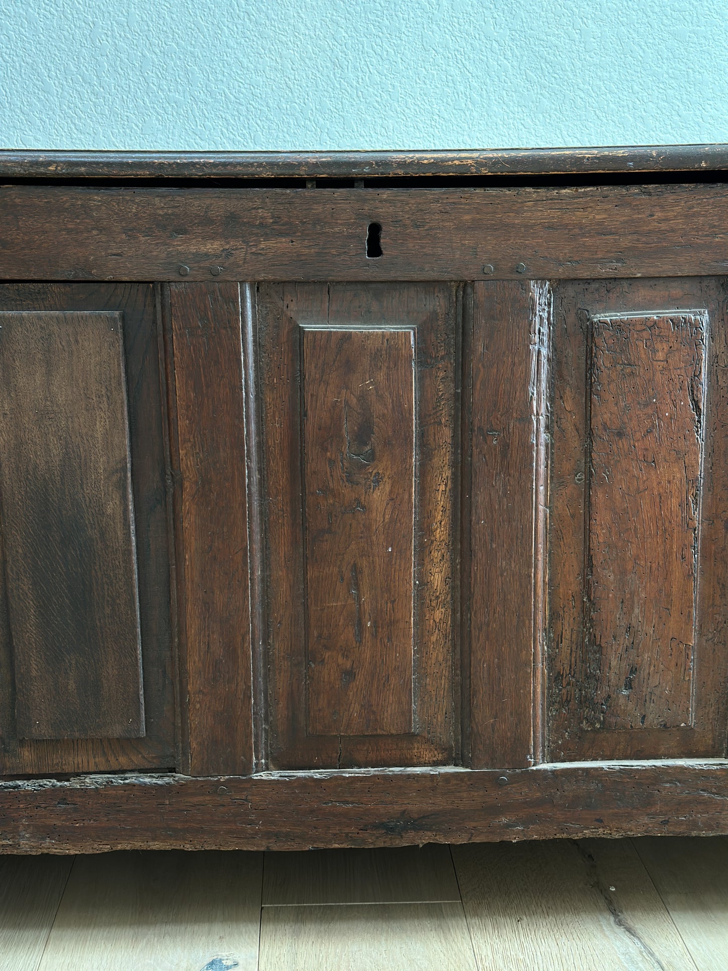 Large Antique English Trunk (1780)