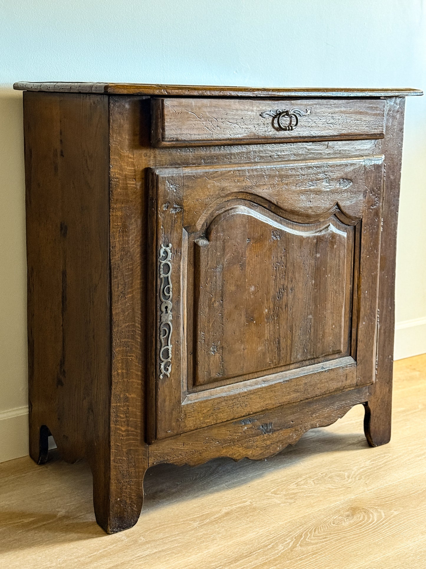 18th Century French Oak Accent Cabinet