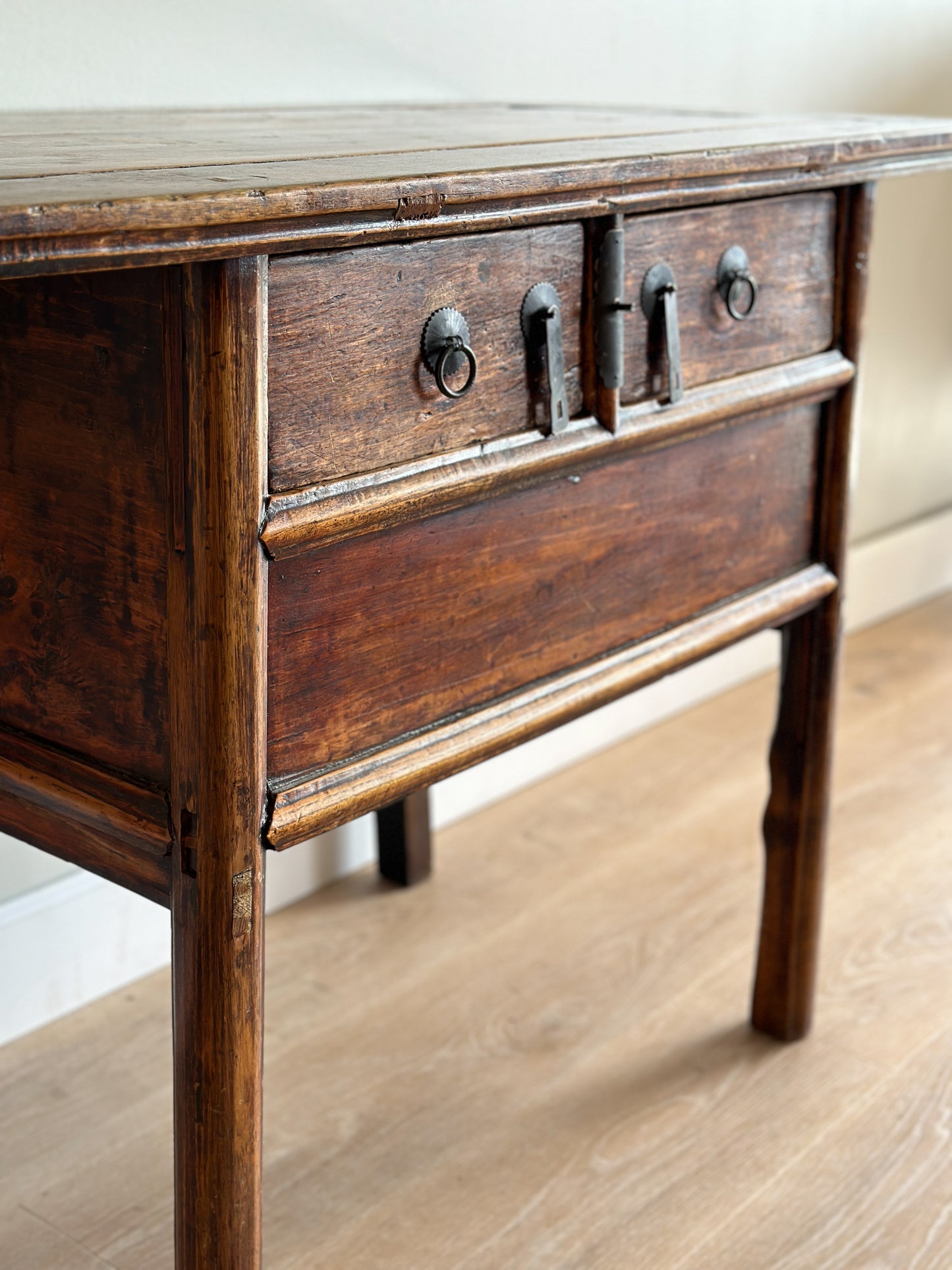 Antique Chinese Elm Console Table