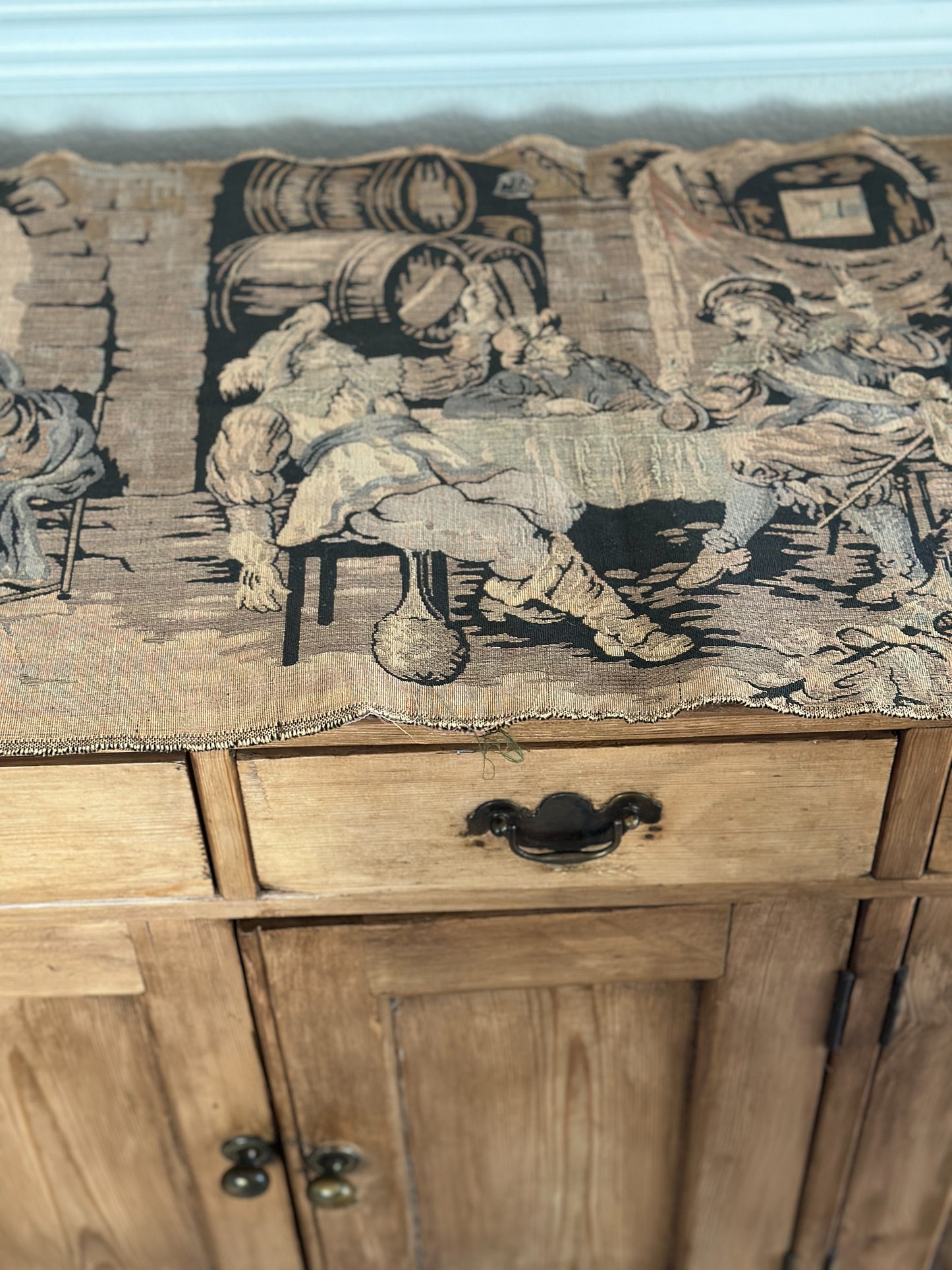Antique Belgian Tapestry