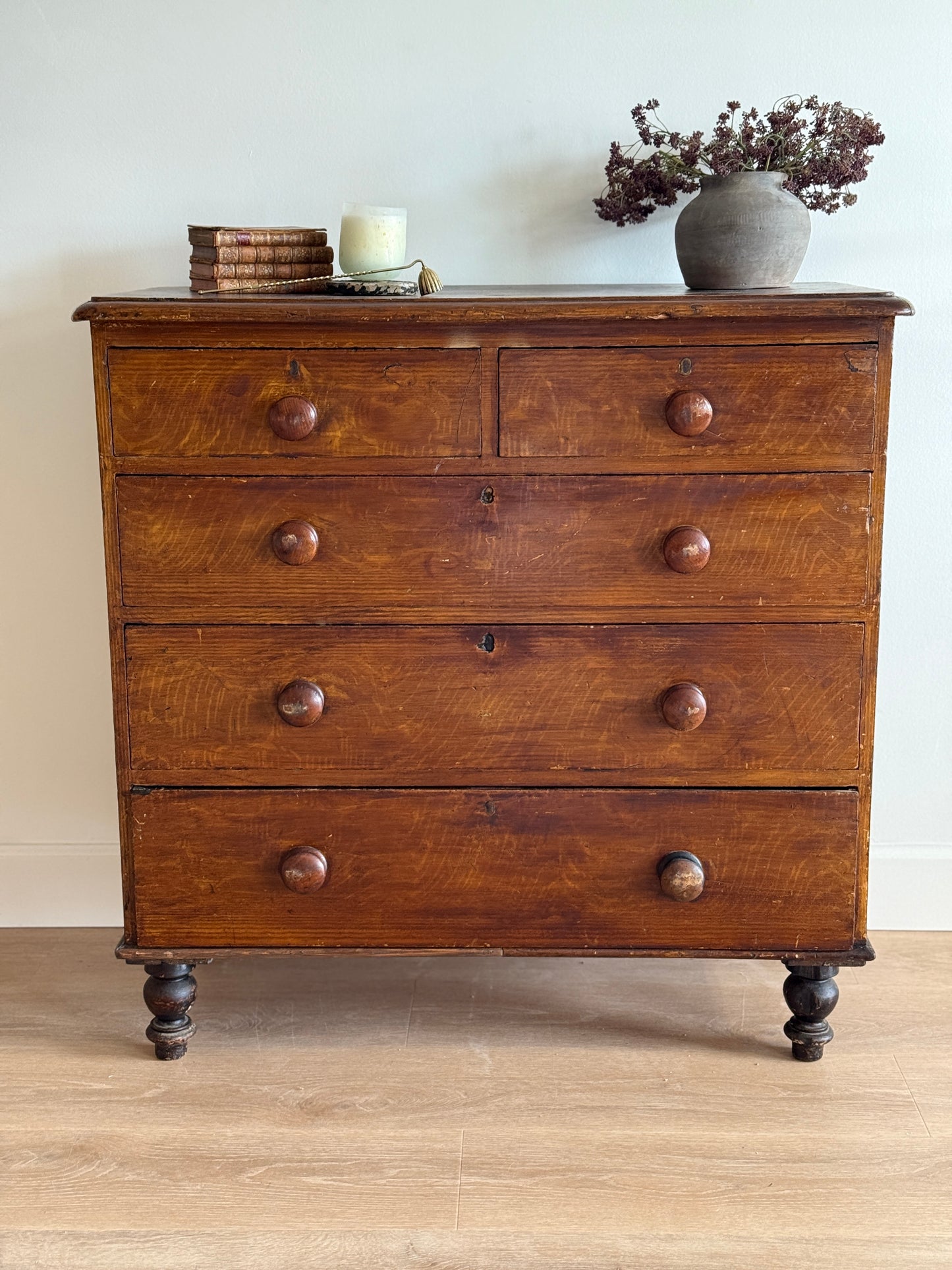 Antique English Pine Dresser