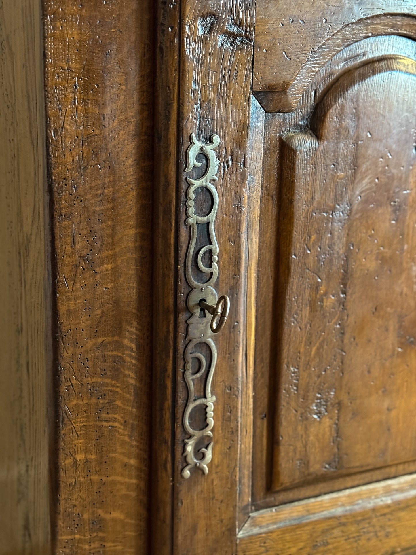 18th Century French Oak Accent Cabinet