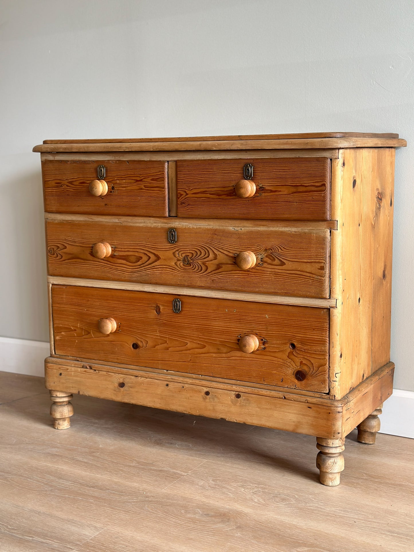 Antique European Pine Dresser