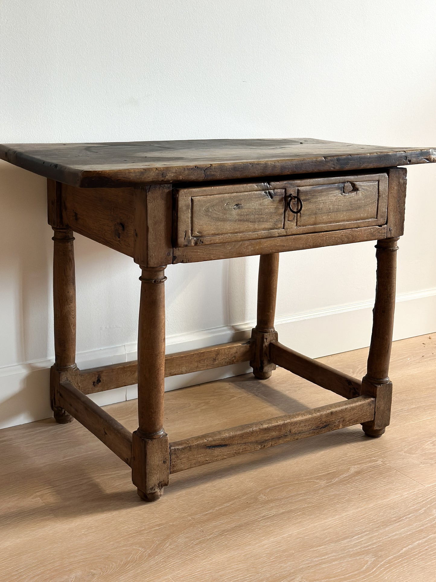 Antique Spanish End Table