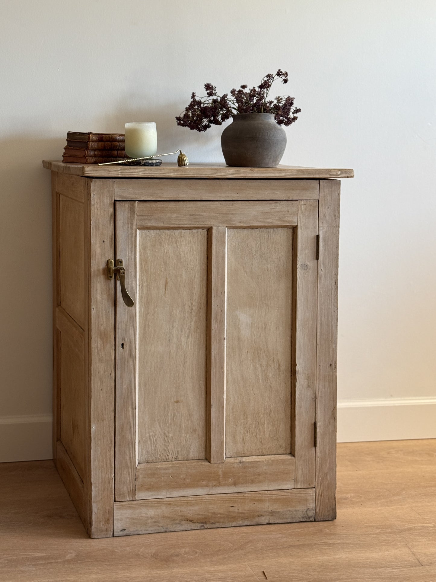 Antique English Pine Cabinet/Cupboard