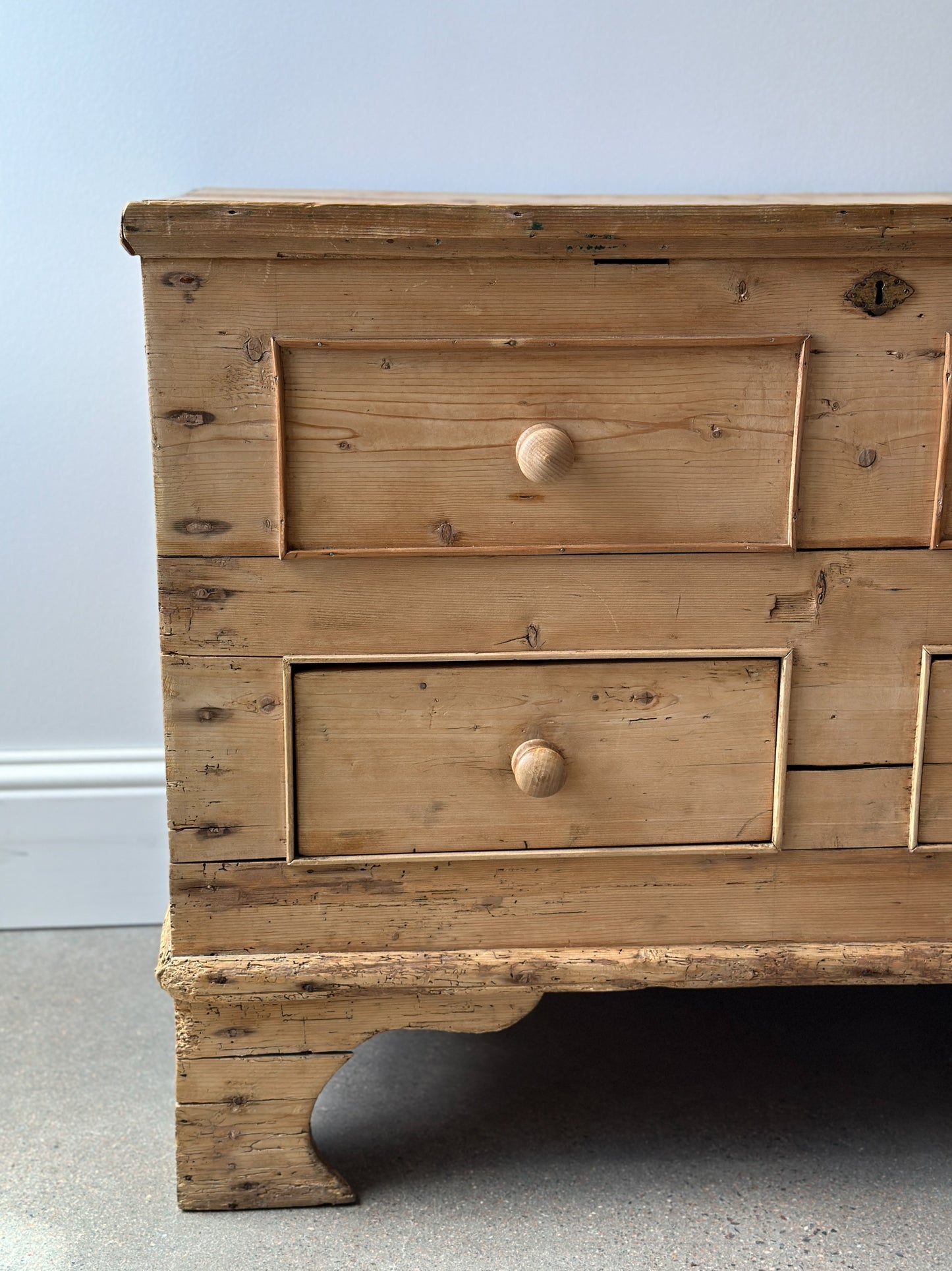 Antique Pine Chest/Trunk