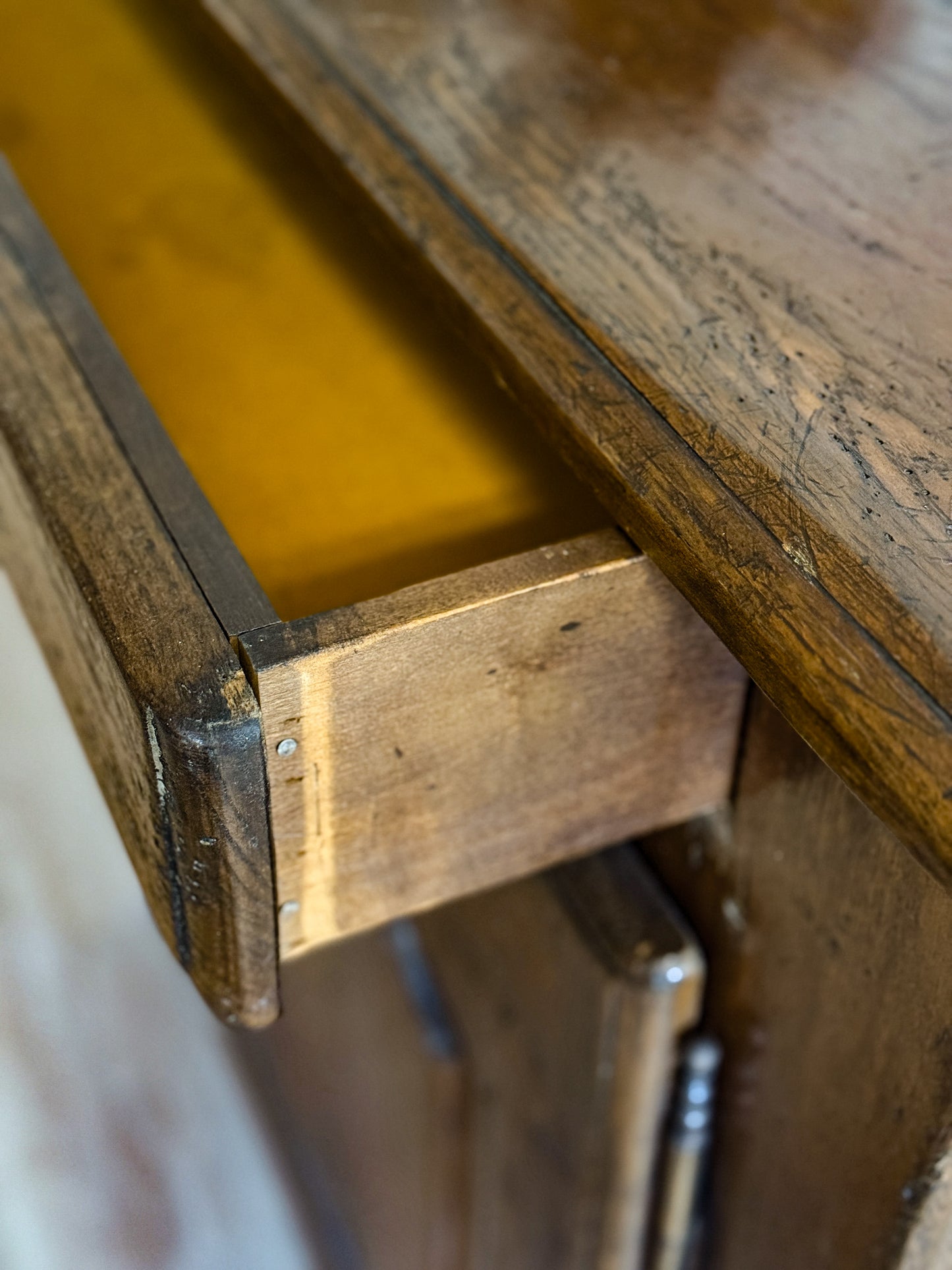 18th Century French Oak Accent Cabinet