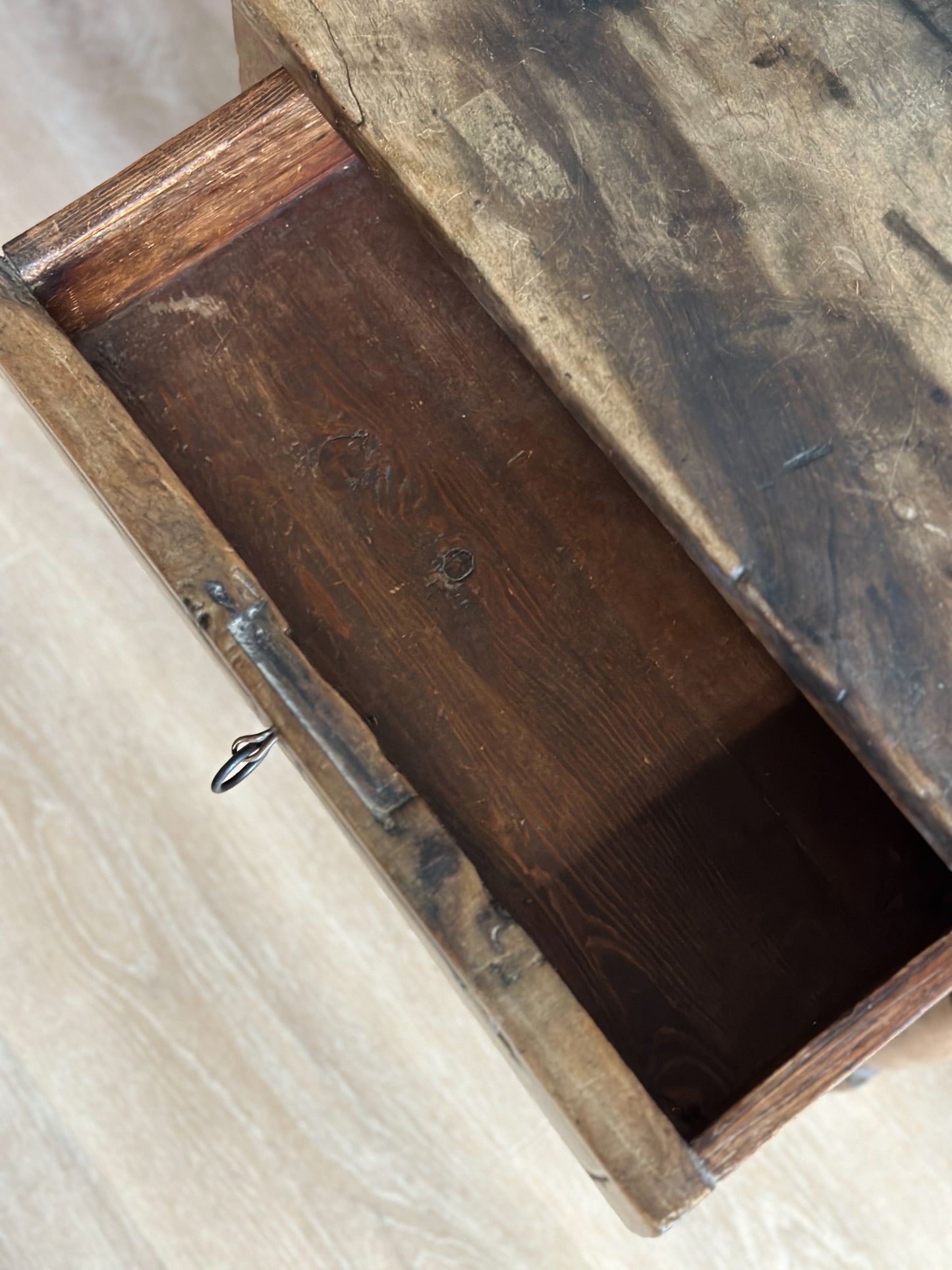 Antique Spanish End Table