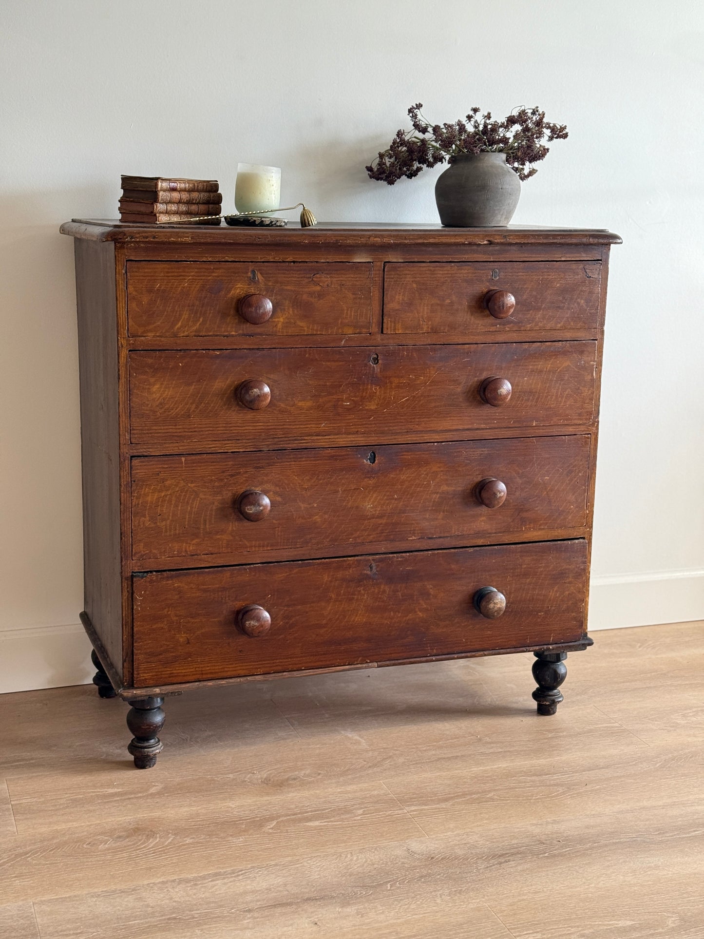 Antique English Pine Dresser