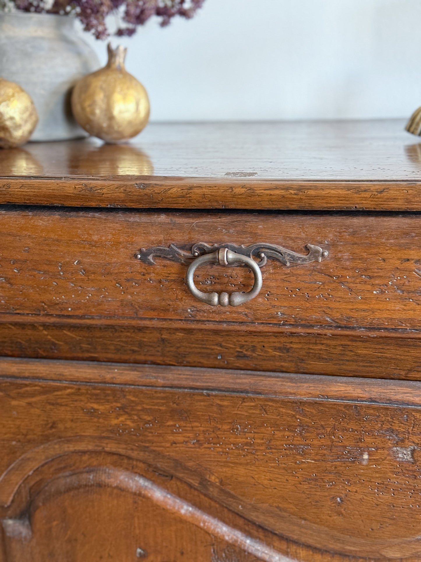 18th Century French Oak Accent Cabinet