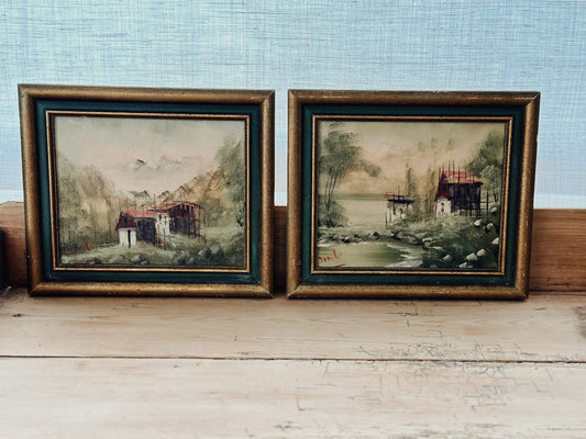 Original Vintage Oil Painting, by Monili