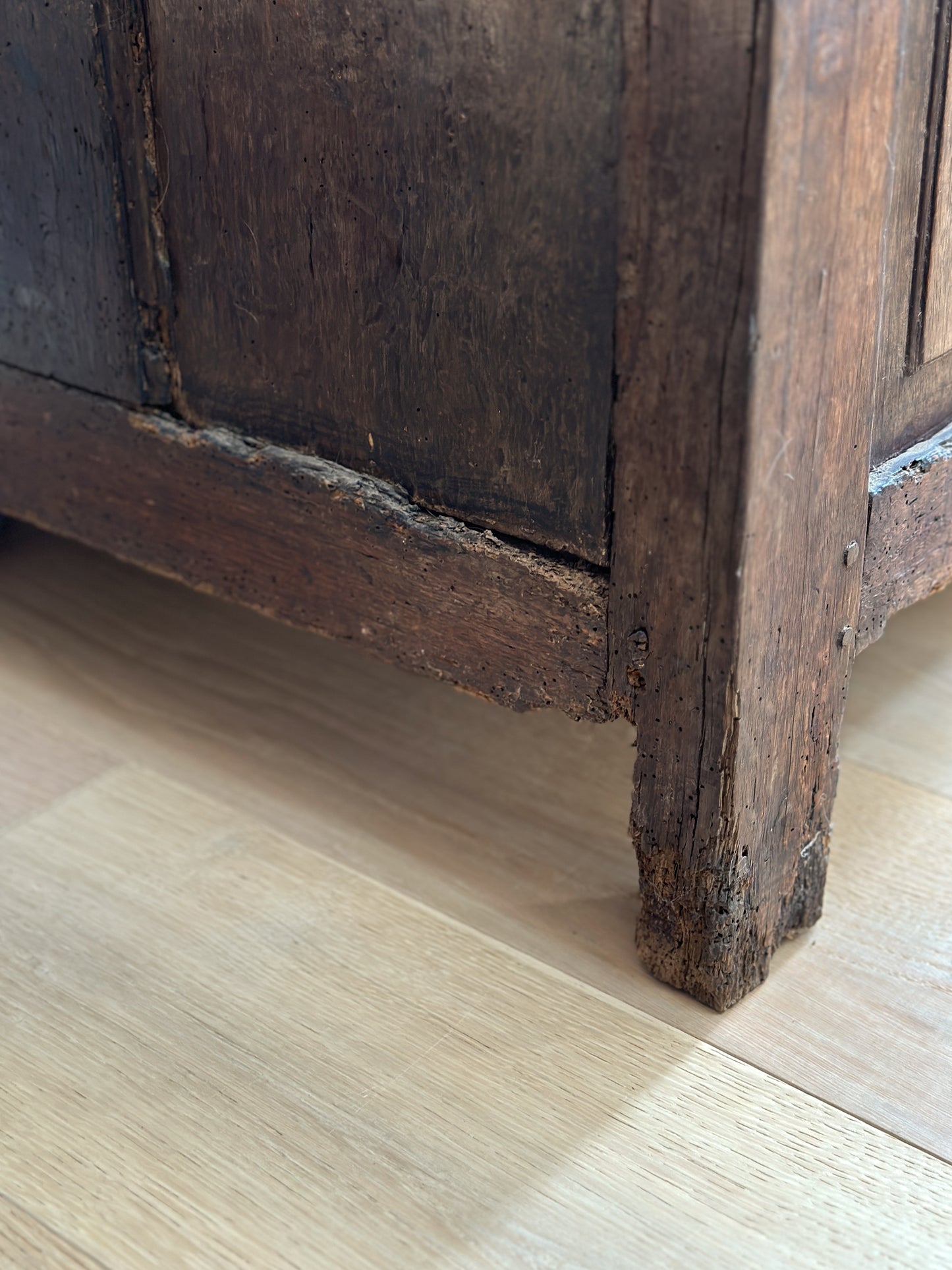 Large Antique English Trunk (1780)