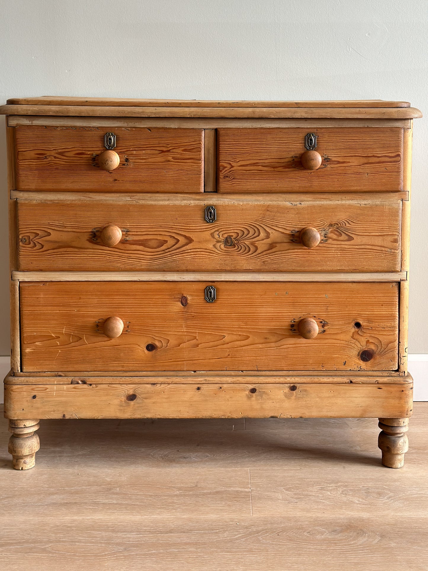 Antique European Pine Dresser