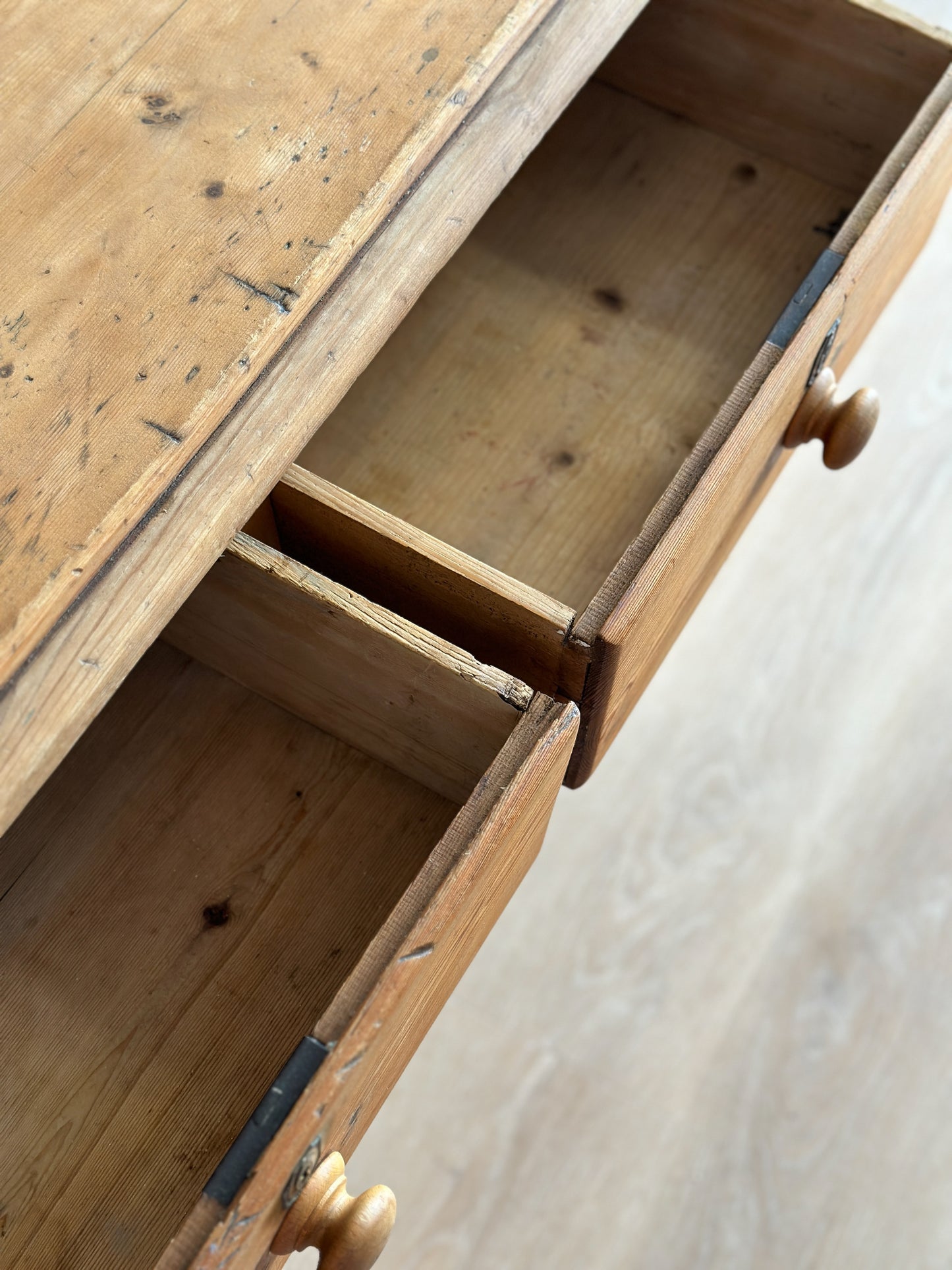 Antique European Pine Dresser