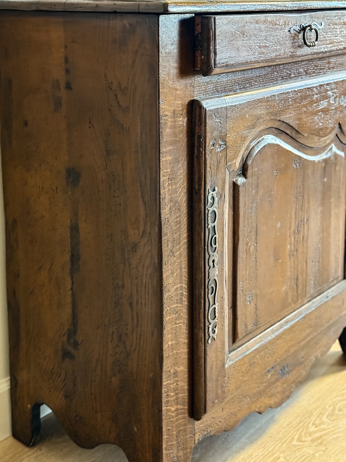 18th Century French Oak Accent Cabinet