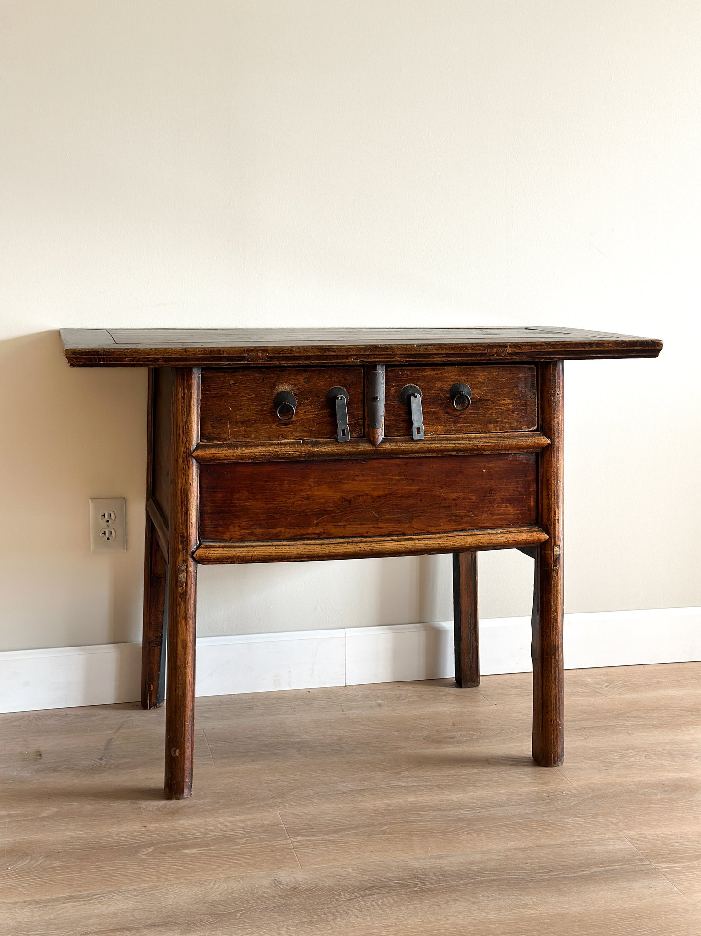 Antique Chinese Elm Console Table