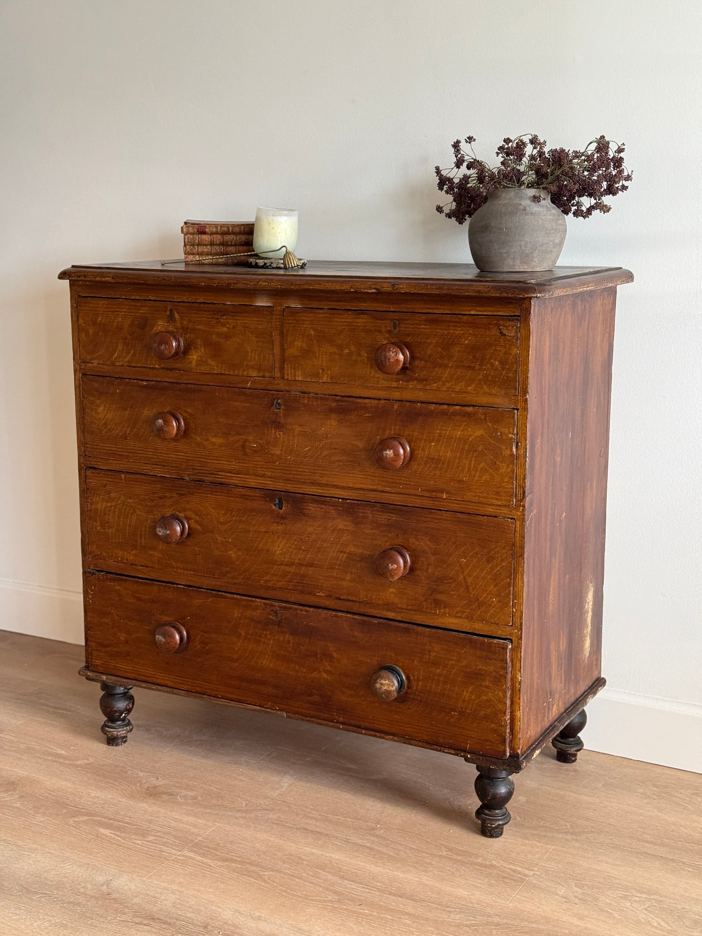 Antique English Pine Dresser