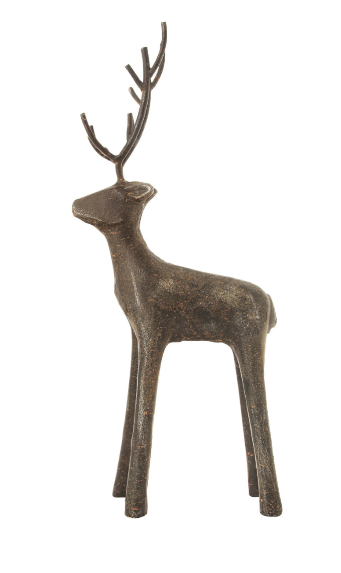 Cast Iron Standing Deer