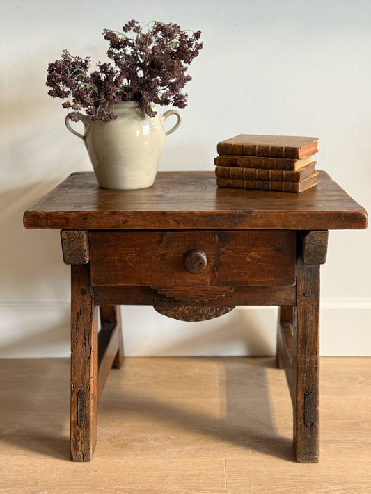 Antique French End Table