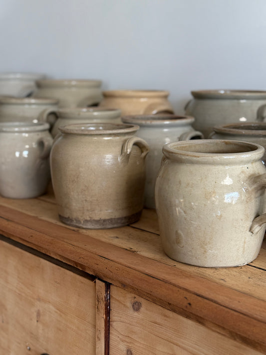 Vintage French Confit Pots