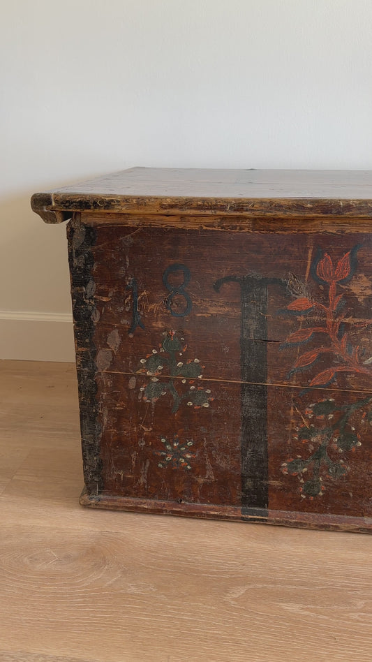 Antique Eastern European Trunk/Chest (1872)