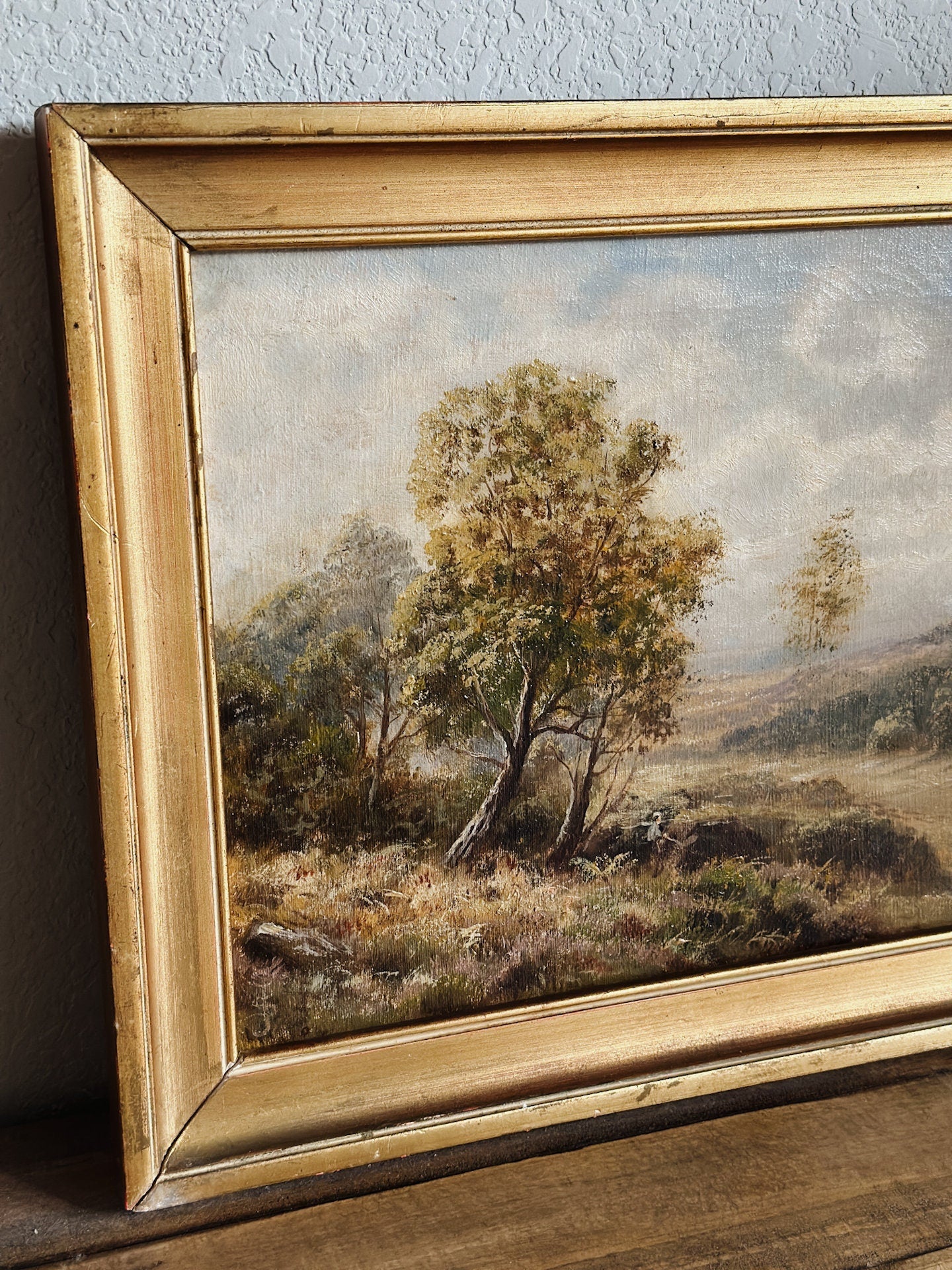 Original 19th c. Antique Oil Painting by Sidney Yates Johnson (England)